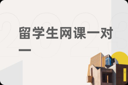 留學生網(wǎng)課一對一