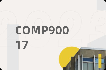 COMP90017