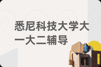 悉尼科技大學大一大二輔導
