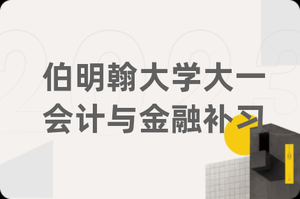 伯明翰大學大一會計與金融補習