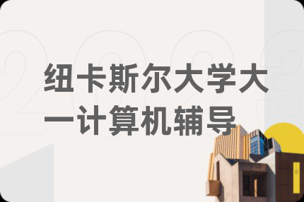 紐卡斯?fàn)柎髮W(xué)大一計(jì)算機(jī)輔導(dǎo)