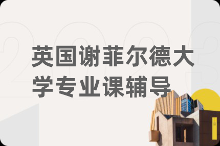 英國謝菲爾德大學(xué)專業(yè)課輔導(dǎo)