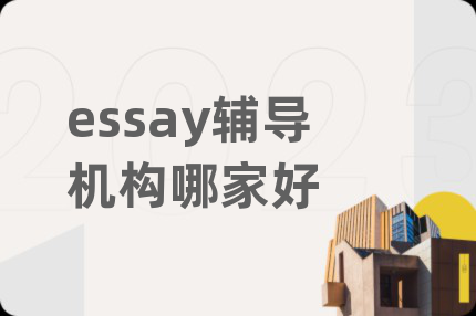 essay輔導(dǎo)機(jī)構(gòu)哪家好