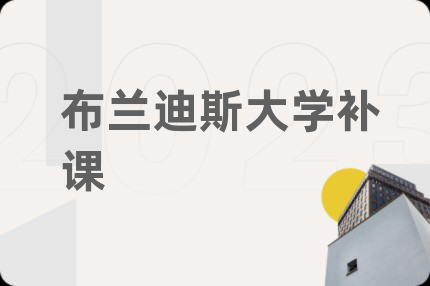 布蘭迪斯大學(xué)補(bǔ)課