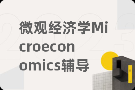 微觀經(jīng)濟(jì)學(xué)Microeconomics輔導(dǎo)