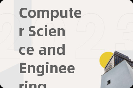 Computer Science and Engineering