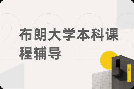 布朗大學(xué)本科課程輔導(dǎo)
