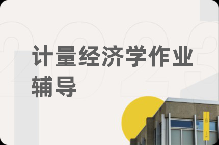 計(jì)量經(jīng)濟(jì)學(xué)作業(yè)輔導(dǎo)