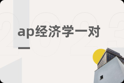 ap經(jīng)濟學一對一