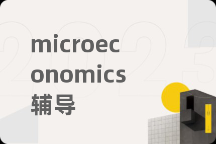 microeconomics輔導(dǎo)