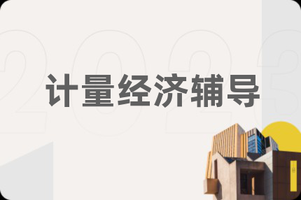 計(jì)量經(jīng)濟(jì)輔導(dǎo)